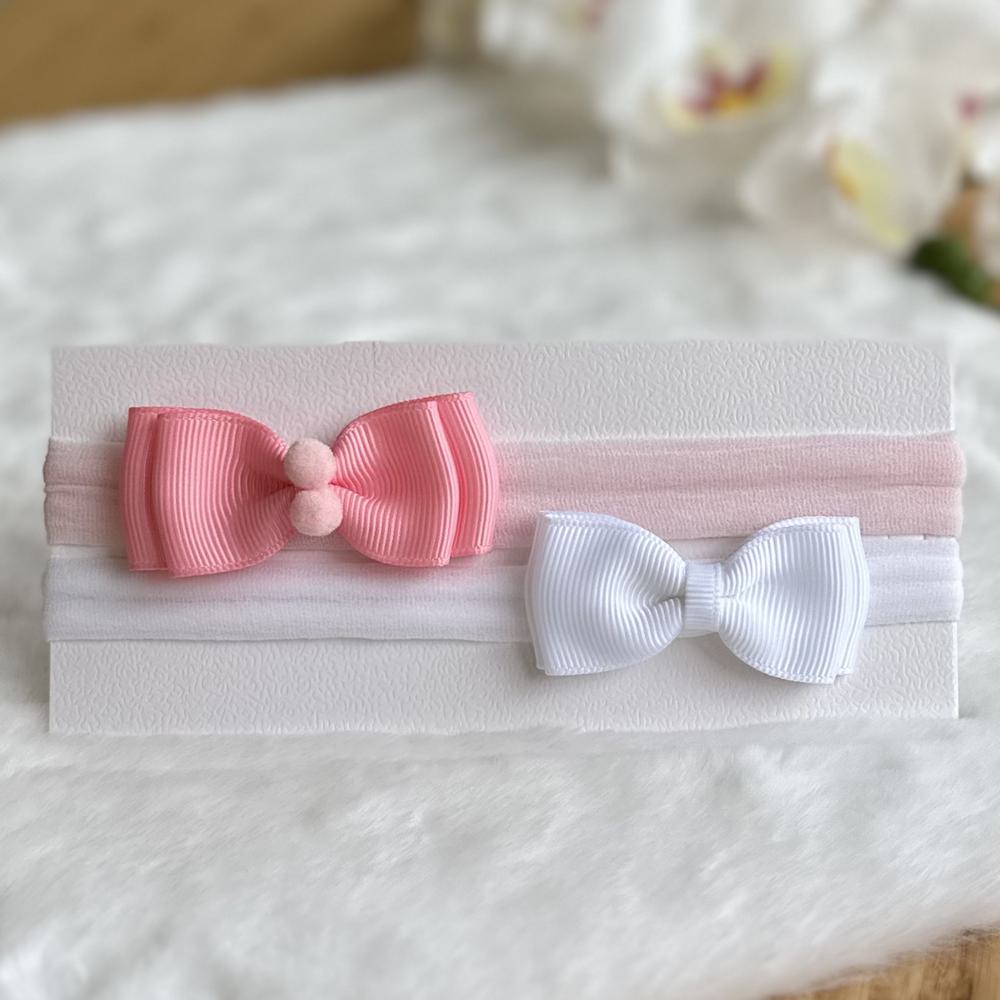 Kit com 2 Faixinhas Mimo - Bebé de 3 a 6 meses