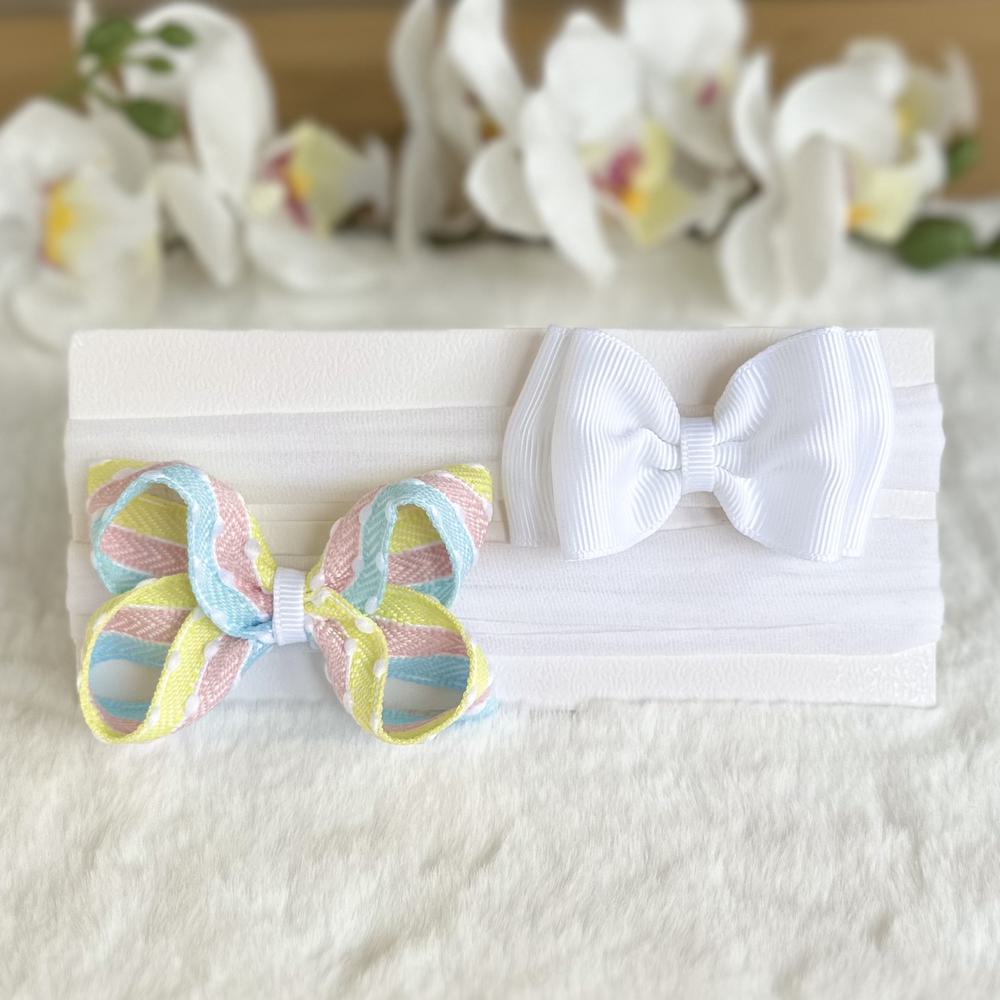 Kit com 2 Faixinhas Pureza - Bebé de 6 meses ou mais