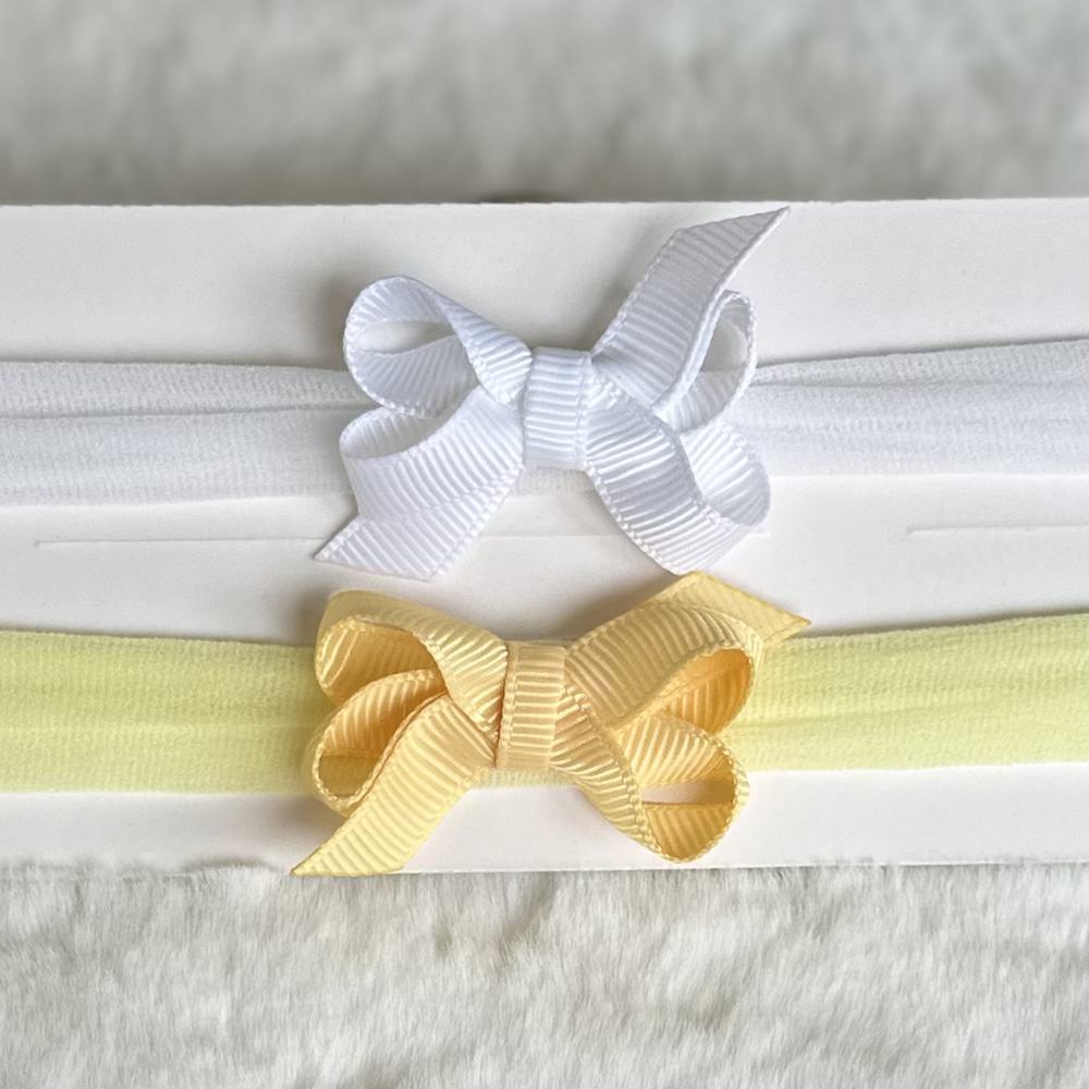 Kit com 2 Faixinhas Charme - Bebé de 0 até 3 meses